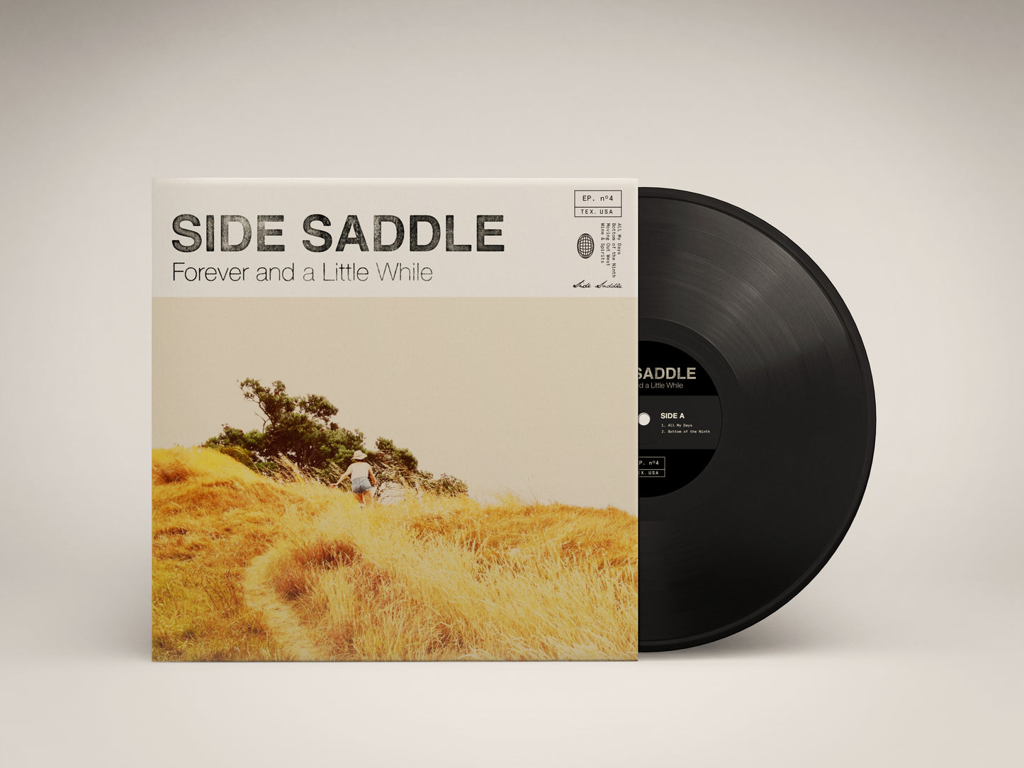 “Forever and a Little While” - Black Vinyl